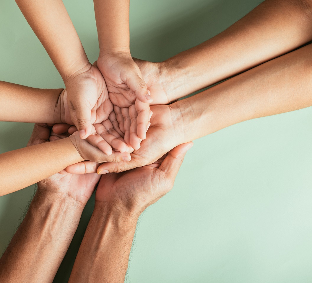 Mans d'una familia - Font de la imatge: Adobe Stock images