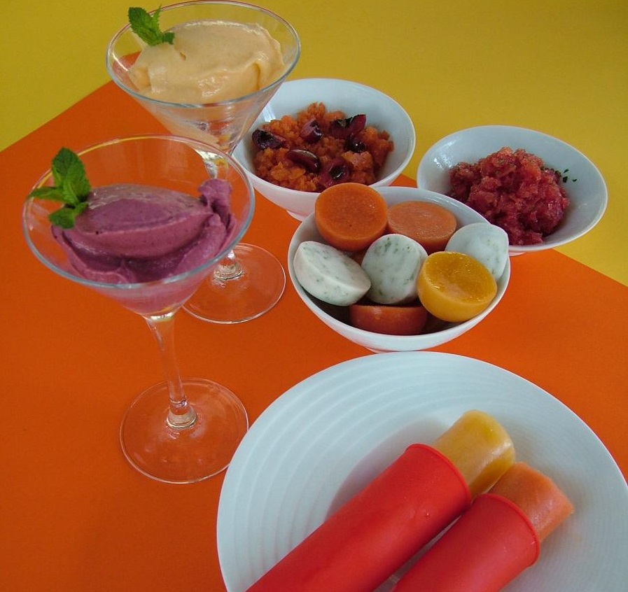 Helados, polos y granizados hechos en casa