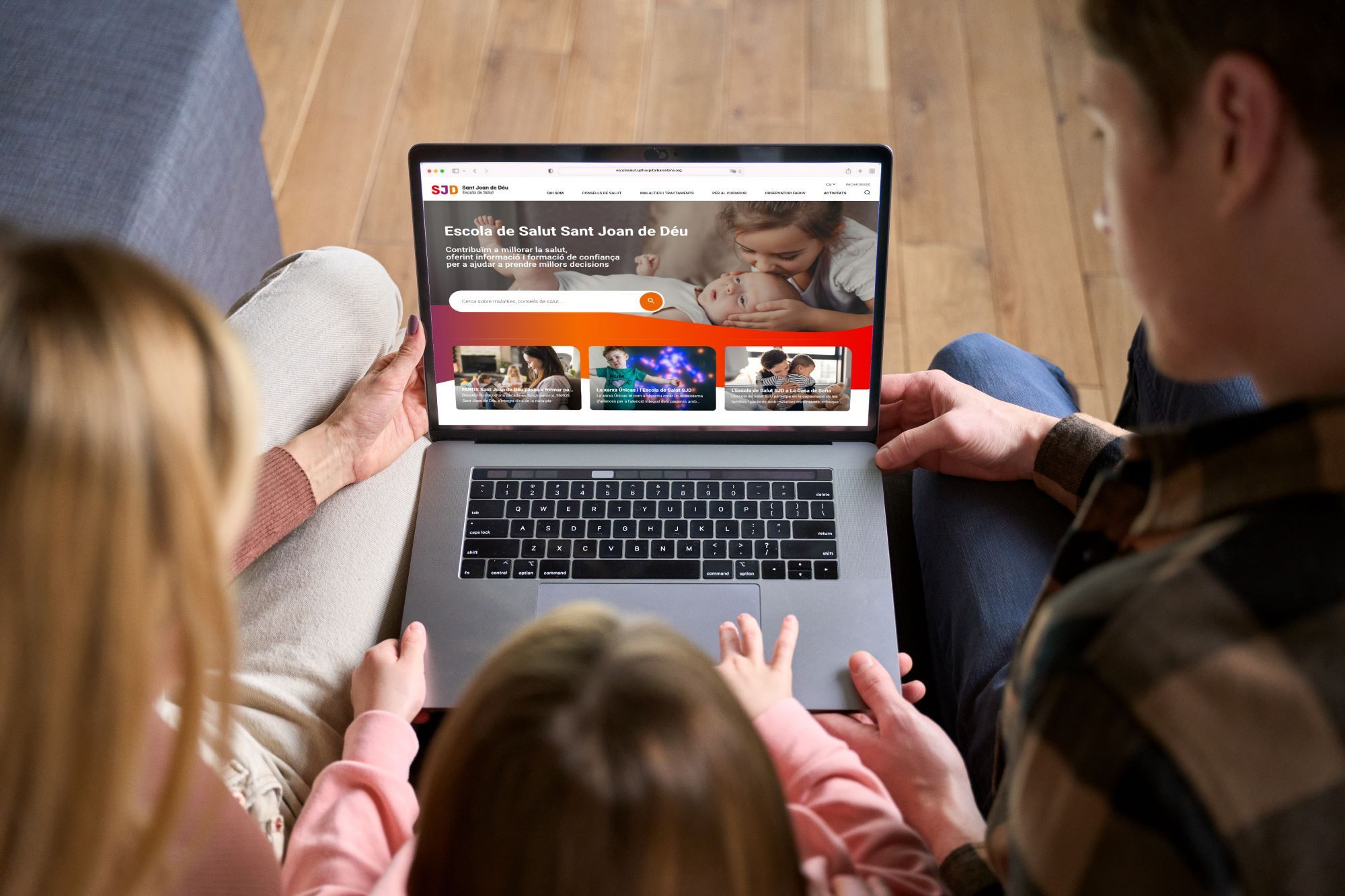 Web d'Escola de Salut SJD