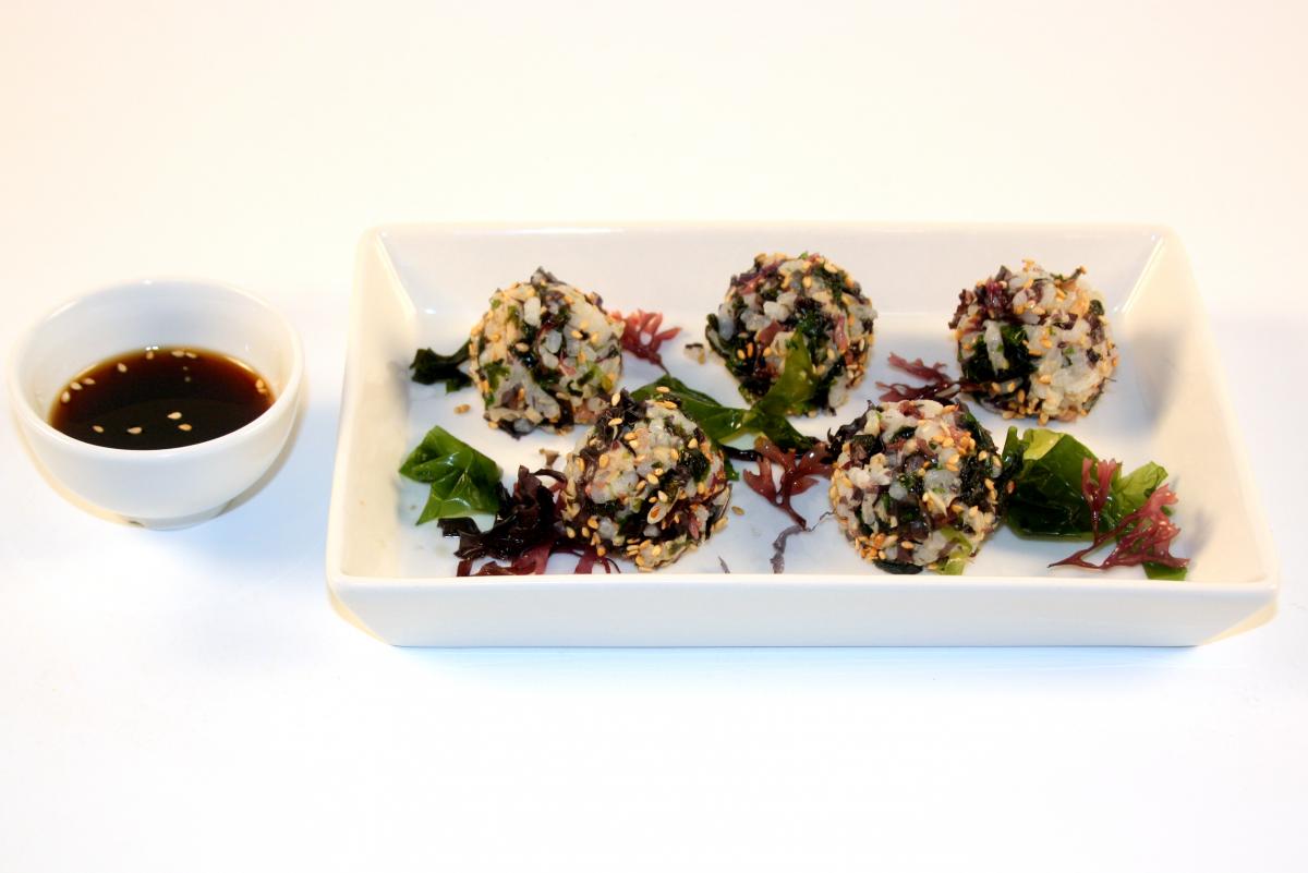 Les boles d'arròs són molt típques de la cuina d'Àsia