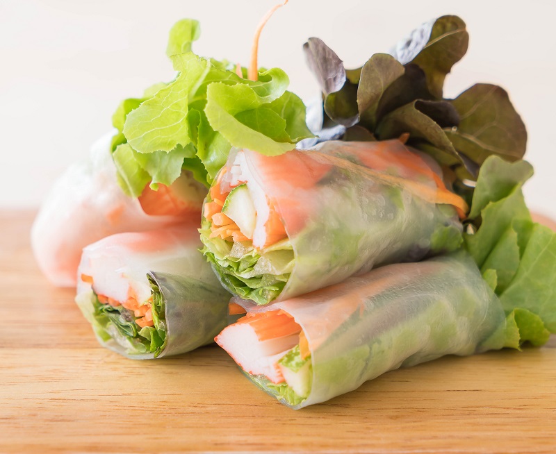 Rotllets vietnamites, un plat conegut de la cuina d'Àsia